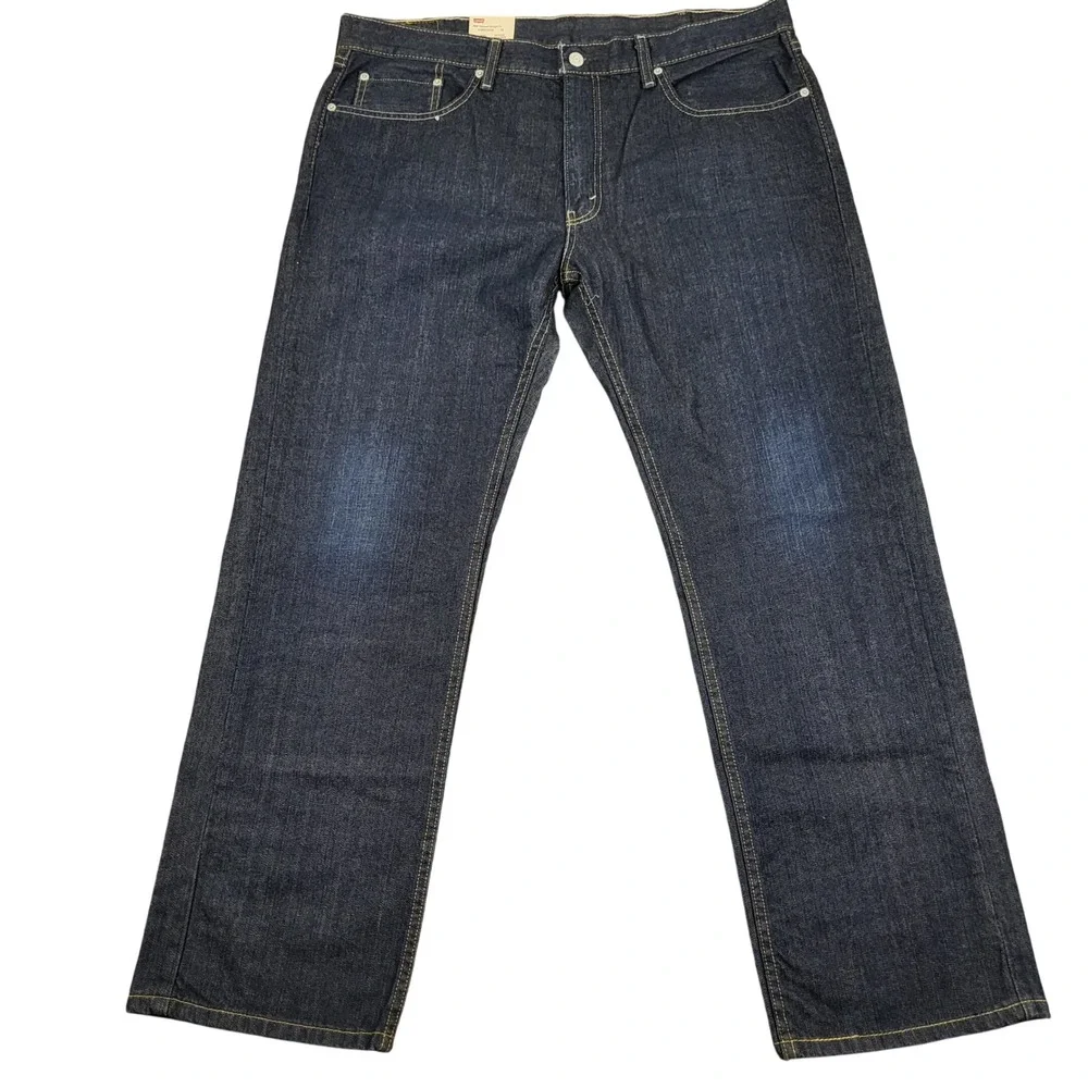 Levi Strauss 559 Relaxed Straight Fit Dark Wash Denim‎ Jeans Mens 38x30